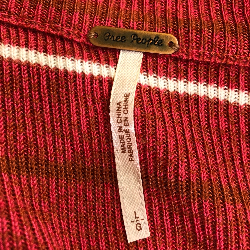 New Free People pink size Large (#23) - Picture 6 of 8